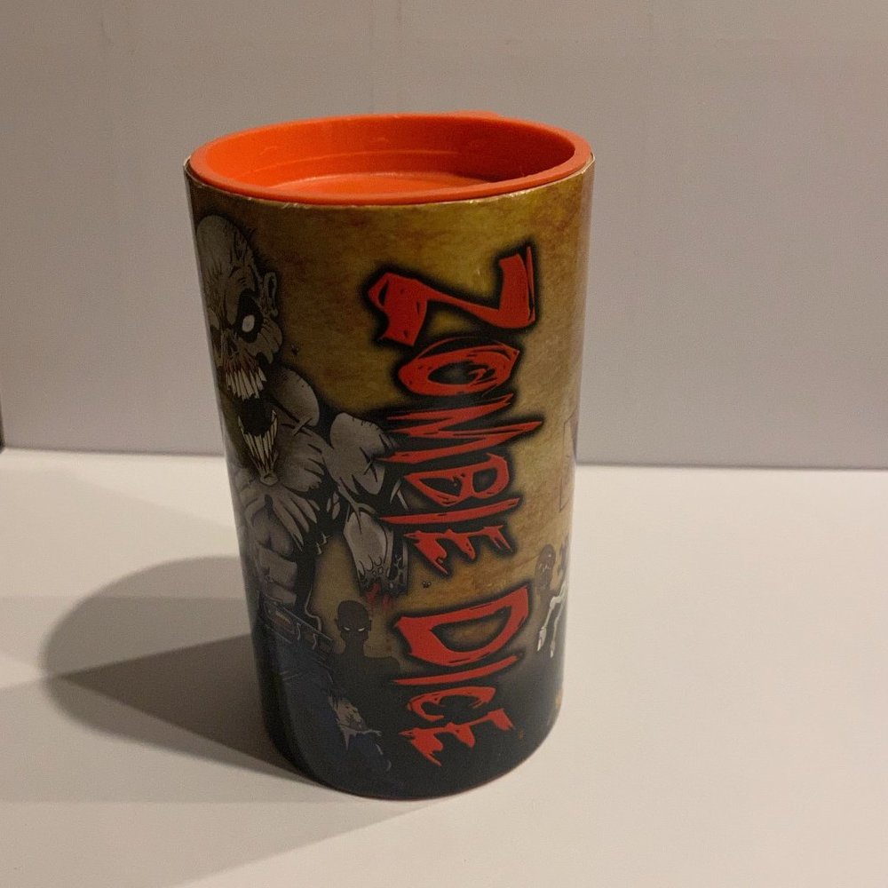 EAT BRAINS. DON'T GET SHOTGUNNED. STEVE JACKSON GAMES ZOMBIE DICE